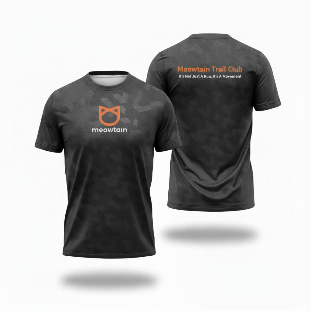 Meowtain Trail Tshirt (Gray)