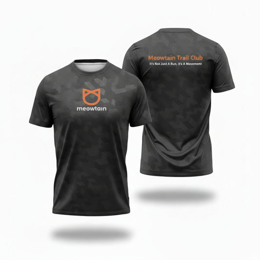 Meowtain Trail Tshirt (Gray)