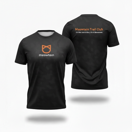Meowtain Trail Tshirt (Black)
